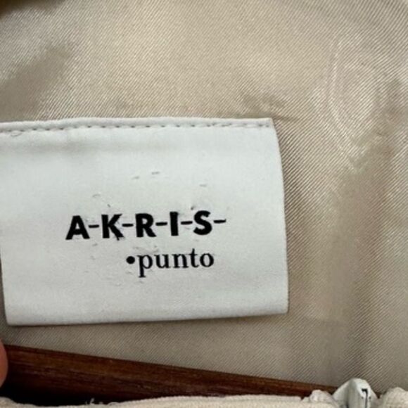 Akris Punto Front Zip A-Line Midi Dress Size Small - Picture 7 of 12